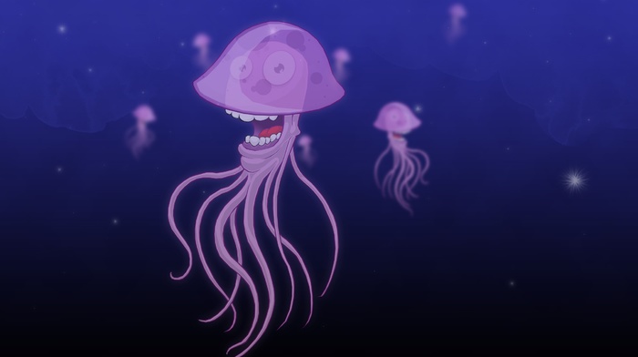 jellyfish, illustration