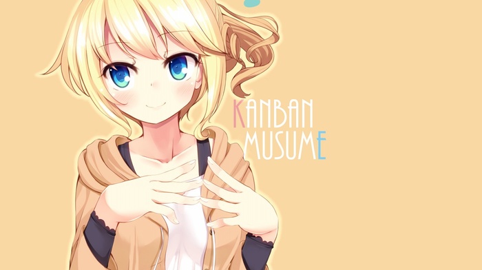 blonde, blue eyes, Esia Mariveninne, original characters, anime girls