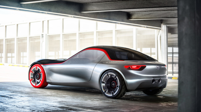 concept cars, vehicle, Opel GT, car