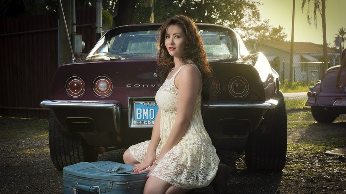 car, vehicle, girl with cars, girl, model