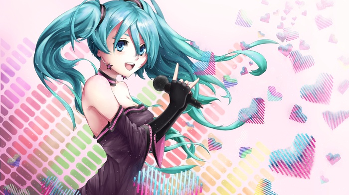 anime girls, Hatsune Miku, Vocaloid, anime