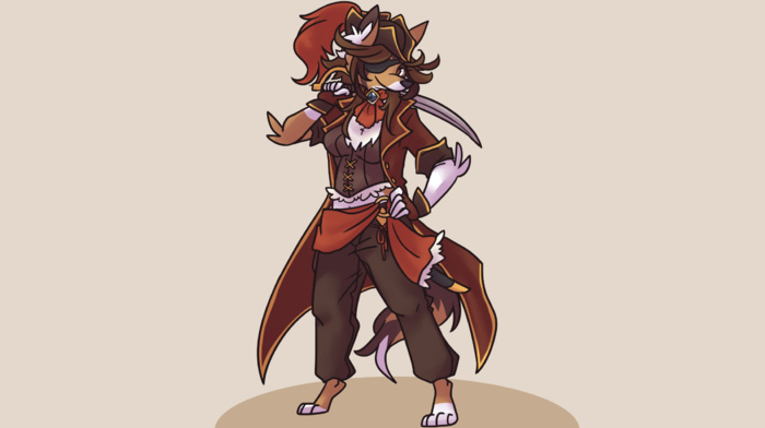 pirates, furry, Anthro