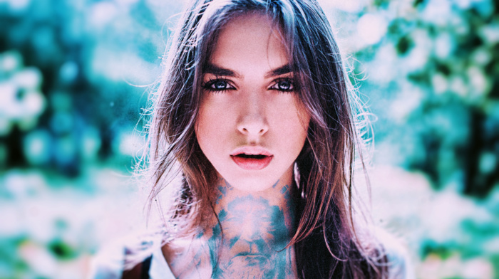 model, tattoo, girl