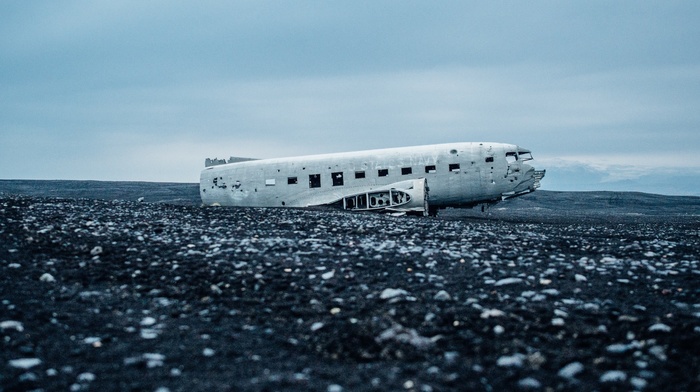 aircraft, wreck, Douglas DC, 3