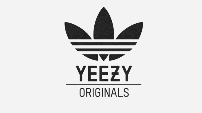 brands, white background, logo, adidas