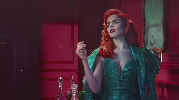 Paloma Faith, redhead, girl