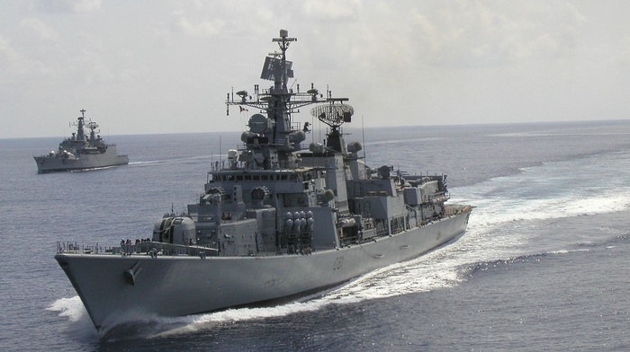 Destroyer, indian, navy, warship, Delhi Class