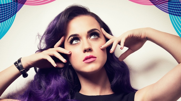 Katy Perry, girl, singer, brunette, eyes