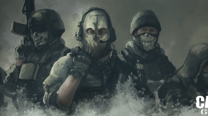 Call of Duty Ghosts, video games, artwork, Call of Duty