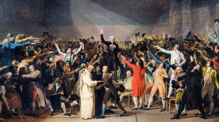 french revolution, painting