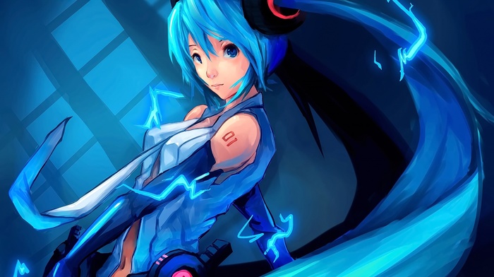 Hatsune Miku, anime girls, Vocaloid, anime