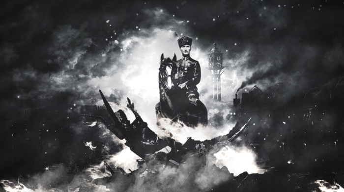 Mustafa Kemal Atatrk, Dishonored, collage