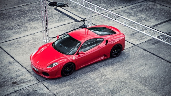 red cars, vehicle, Ferrari, car