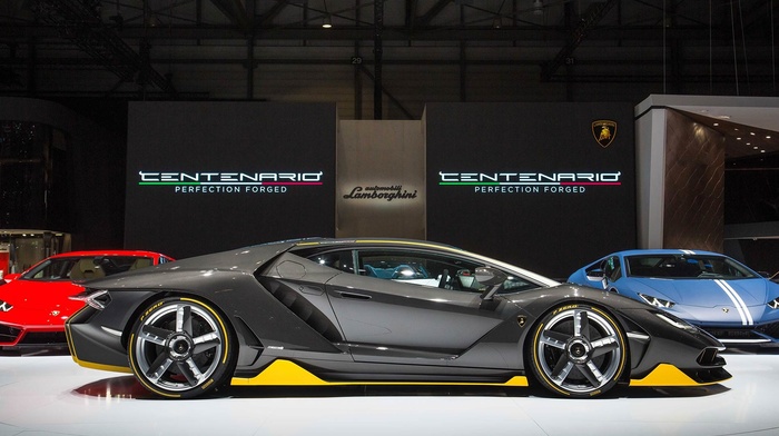 Super Car, exotic, car, Lamborghini Centenario LP770, 4, Lamborghini