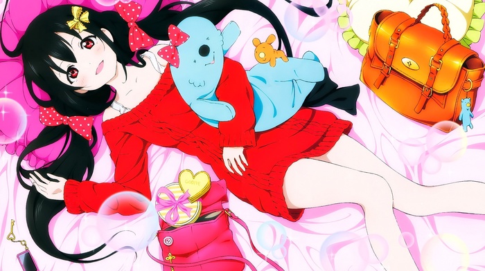 bed, Yazawa Nico, anime, anime girls, Love Live