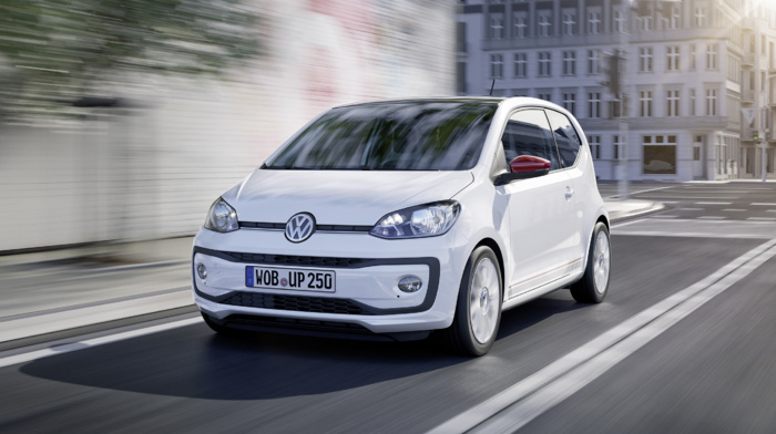 vehicle, motion blur, car, Volkswagen Up
