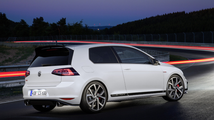 Volkswagen Golf GTI, vehicle, race tracks, long exposure, car