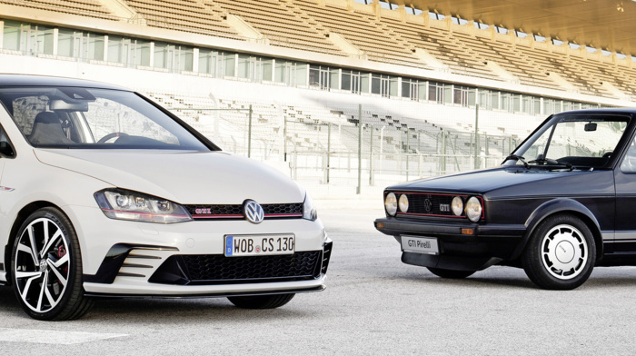vehicle, car, race tracks, Volkswagen Golf GTI