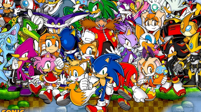 Sonic the Hedgehog, Metal Sonic, Sonic, Tails character, Knuckles