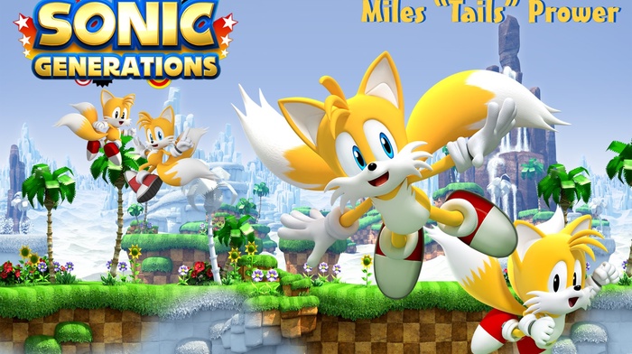 Tails character, Sonic, Sonic Generations, Sonic the Hedgehog