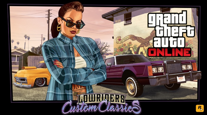lowrider, Rockstar Games, Grand Theft Auto V Online, sunglasses, tattoo, Grand Theft Auto Online, Grand Theft Auto V
