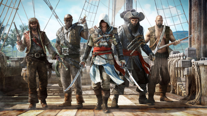 video games, Edward Kenway, fantasy art, blackbeard, Assassins Creed, Ubisoft, pirates, BlackFlag, Assassins Creed Black Flag