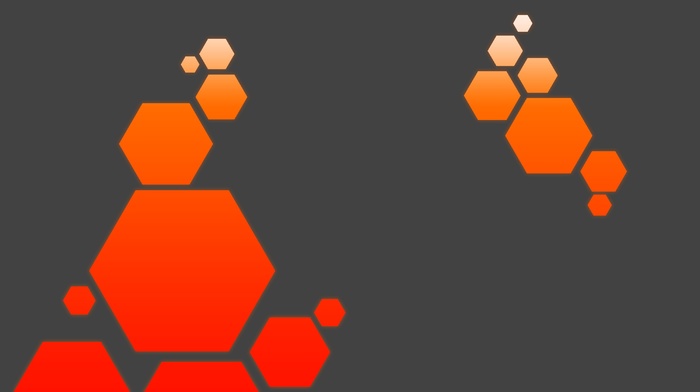 hexagon, abstract, modern