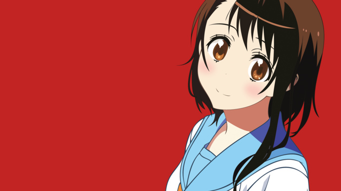 anime, onodera kosaki, anime girls, nisekoi, simple background