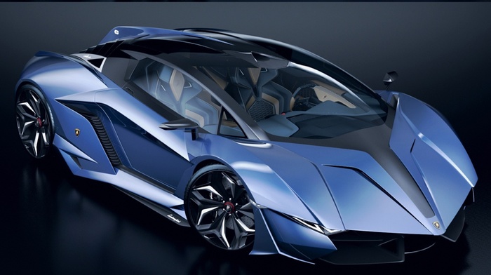 car, concept cars, Lamborghini, vehicle, Lamborghini Resonare Concept 2015