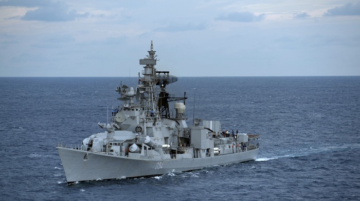 indian, navy, Rajput Class Destroyer