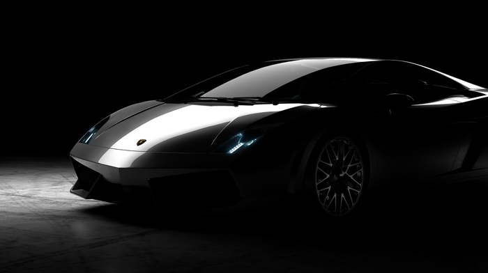 car, Lamborghini Gallardo LP560, 4, spotlights