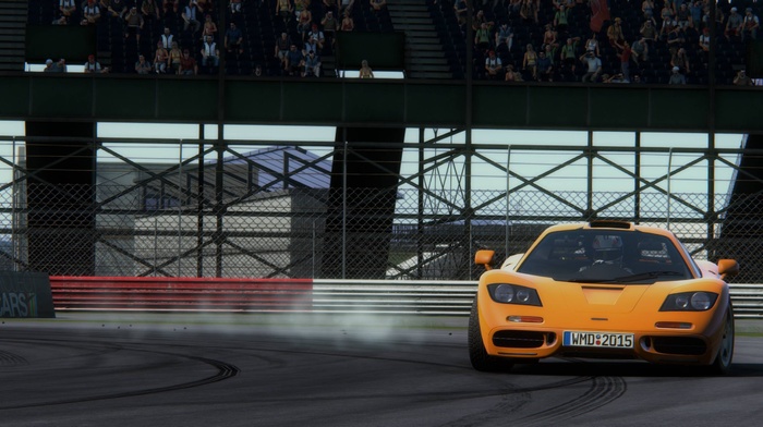 car, McLaren F1, race tracks, Drifting