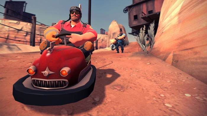scooters, Engineer character, video games, Team Fortress 2, Heavy charater
