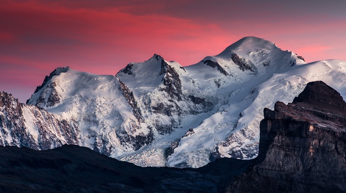 nature, mountains, Mont Blanc