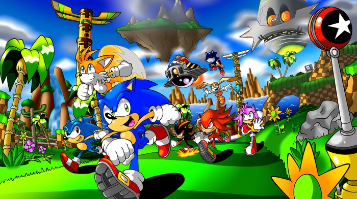 Tails character, Sonic, Knuckles, Sonic the Hedgehog, Metal Sonic, Shadow the Hedgehog