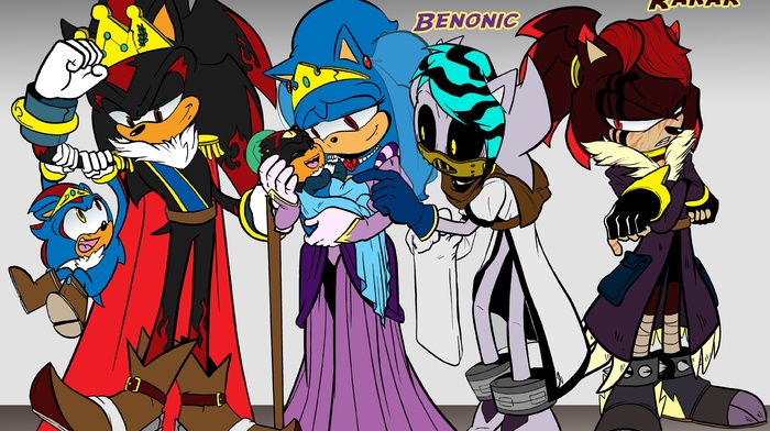Anthro, Sonic, original characters