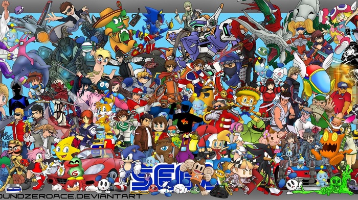 Sega, video games, crossover