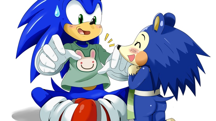 Sonic the Hedgehog, Sonic, Animal Crossing, crossover