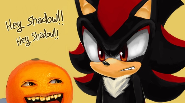orange fruit, Shadow the Hedgehog, memes, Sonic, Sonic the Hedgehog