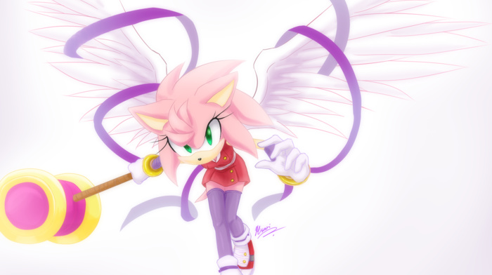 Sonic, Sonic the Hedgehog, angel, ribbon, Sonic Boom