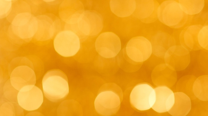 shiny, blurred, abstract, lights, yellow, texture, gold, pattern