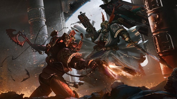 warhammer 40, 000, Chaos Space Marine, fighting