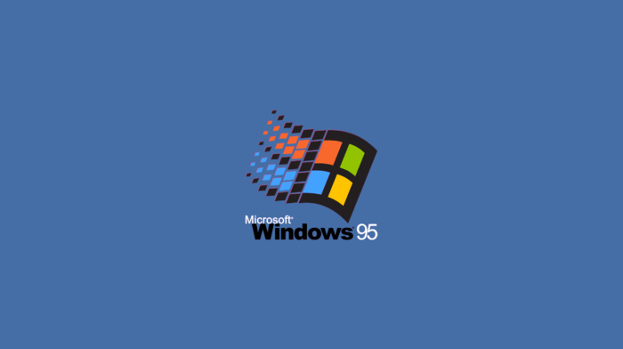 operating systems, Microsoft Windows, minimalism, Windows 95