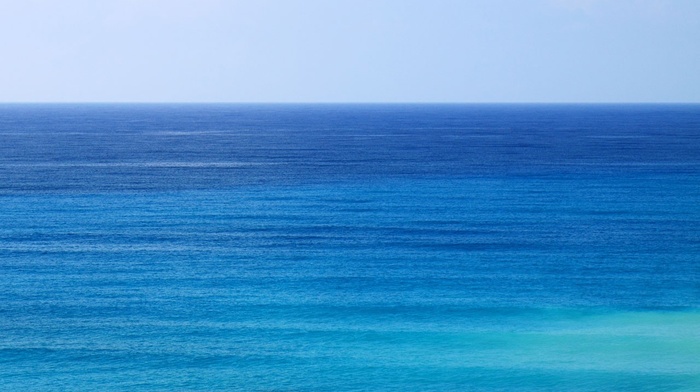 horizon, aqua, liquid, sky, pattern, ripples, texture, water, sea, blue, waves
