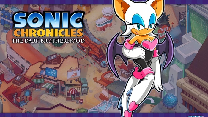 Sonic the Hedgehog, Sonic Chronicles The Dark Brotherhood, Rouge the Bat