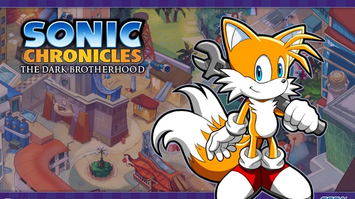 Sonic Chronicles The Dark Brotherhood, Sonic, Tails character