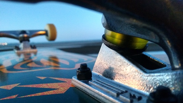 macro, skateboarding, dusk, closeup, skateboard
