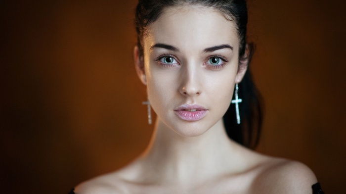 Alla Berger, Maxim Maximov, face, portrait, girl