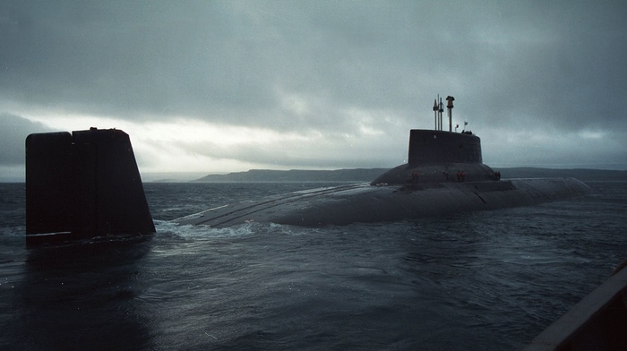 nuclear submarines, submarine, Typhoon class nuclear submarine, Russian Army, Project 971 sub.Akula