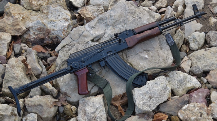 AKMS, weapon, Poland, gun, kalashnikov
